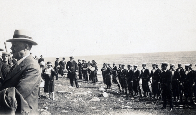 Vice-Admiral Haggard at Kennington Cove